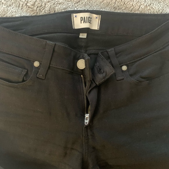 Paige Black Denim size 27 - Picture 2 of 3